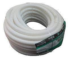 (H.A.S.D.) CAÑO PVC CORRUGADO BLANCO 1 1/4" X MT LIVIANO PLASTICO