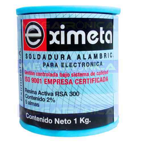 ESTAÑO 60-40% 1000 GRS 0.8MM