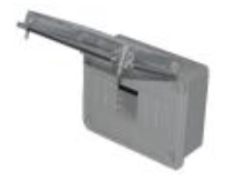 CAJA DE PASO C/RIEL 7 DIN IP65 GR 145 X 180 X 87MM