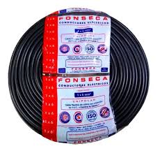 CABLE CU/PVC FLEX  1X  1.5MM2 NEGRO (PRECIO POR METRO - VENTA POR ROLLO DE 100M)