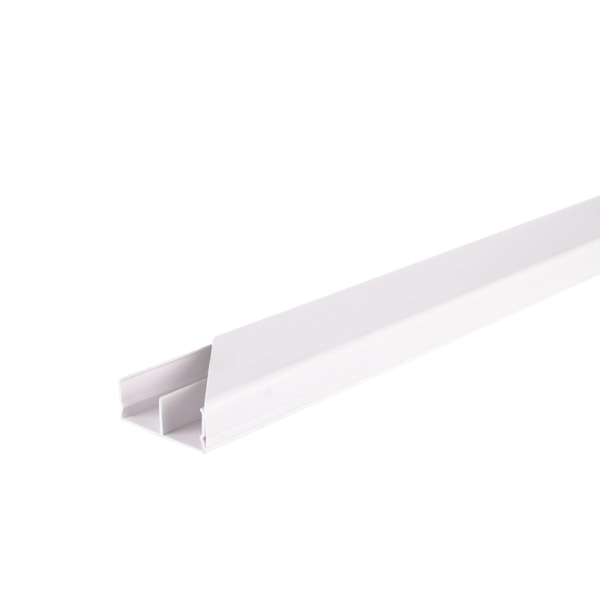 CABLECANAL  40X 16 MM C/TABIQUE BLANCO X MT (TRAMO DE 2 METROS - PRECIO POR METRO)