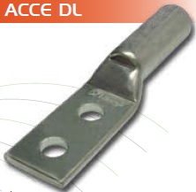 TERMINAL CU 2 AGUJ 2IDEN D120MM 3/8" d=25     ACCE120DL125