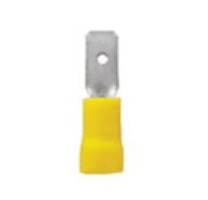 TERMINAL PREAISL  C16  PALA MACHO 6.3MM AMARILLO  141085     C16 