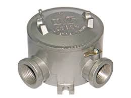 CAJA RED ALUM APE C/TAPA ROSC 2 VIAS 90º 3/4" NPT CERTIFICADA BAJO IEC