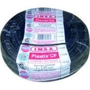 CABLE CU/PVC FLEX 1X  4MM2 PLASTIX CF NEGRO X MT