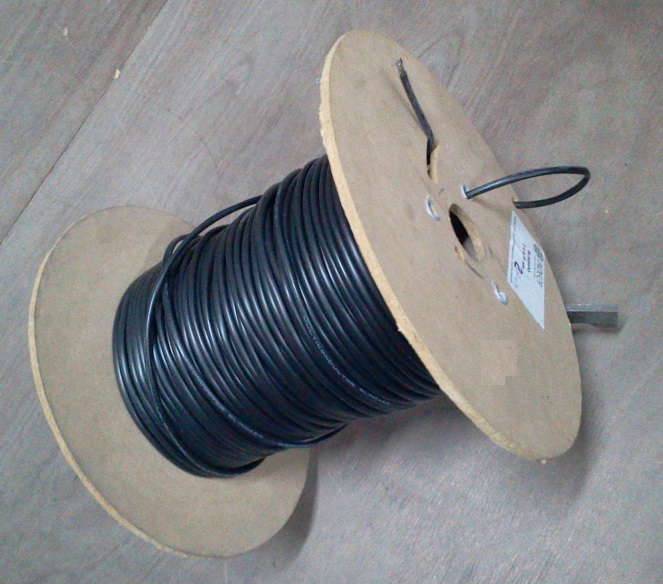 CABLE BLINDADO TPR  3X   1MM2 C/PANTALLA ALUMINIO+MALLA DE COBRE EXTERIOR