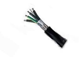 CABLE BLINDADO TPR  4X   1MM2 C/PANTALLA ALUMINIO+MALLA DE COBRE EXTERIOR