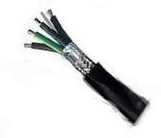 CABLE BLINDADO TPR  4X  1.5MM2 C/PANTALLA ALUMINIO+MALLA DE COBRE EXTERIOR