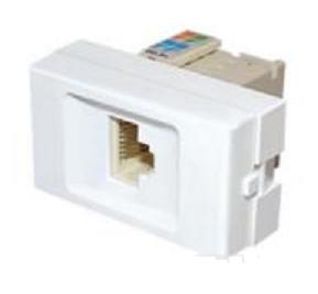 CONJ MOD RJ45 BASE MOD Y TAPA cat 5