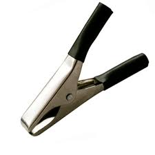 PINZA BATERIA AISLADA 50A 100MM NEGRA