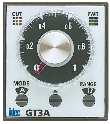 (SIN INGRESO HASTA MAYO 2025. VER #37267) MULTITIMER MULTIFUNCION GT3A-2EAF20   TENSION 100-240 VAC RANGO 0,05S-180HS 11 PINES MONT C/ ZOCALO RANGO CONTAC 125 VCA/250 VCA 3A - 30VCC 1A