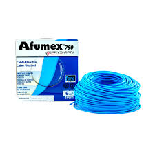 CABLE FLEX AFUMEX 750     1X  4MM2 CELESTE X MT