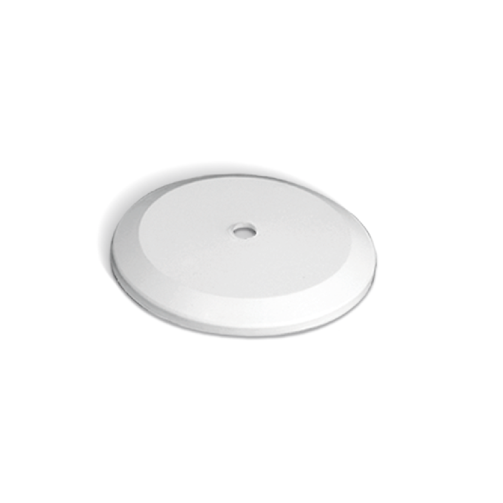 FLORON PLASTICO BLANCO BASE 12 CM