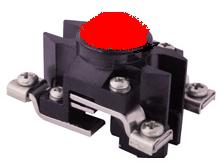 MB-1 MONOBLOCK BOTON CORTO ROJO