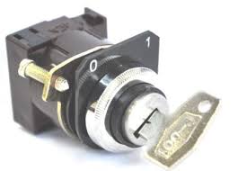 SELECTOR CERRADURA 5300 NEGRO (0-1) S/RETORNO