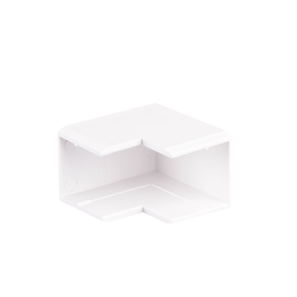 ESQUINERO EXT P/CANAL 18X 21 MM  BLANCO