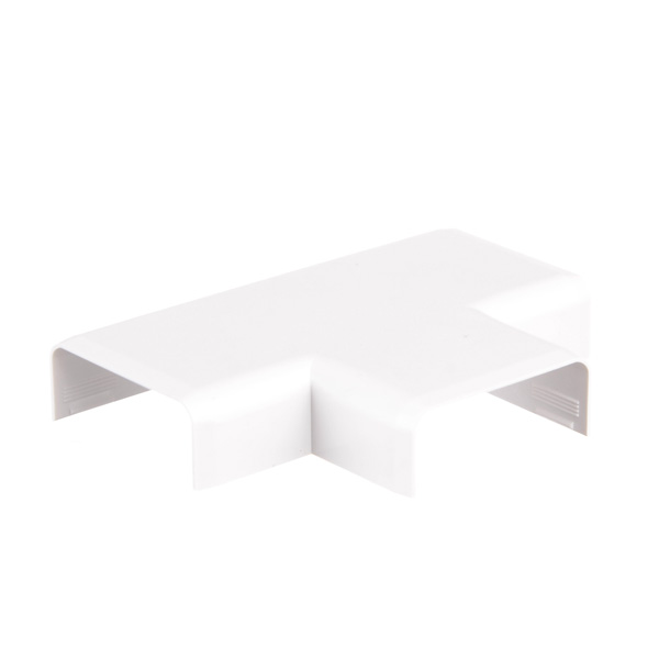 TE PLANA P/CANAL 30 X 12 MM BLANCO