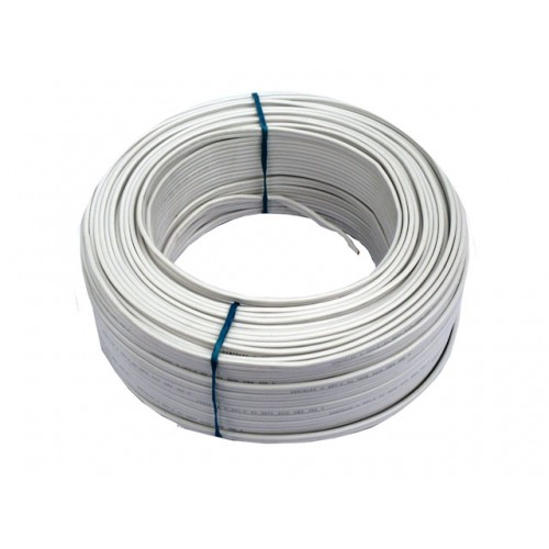 CABLE CU/PVC FLEX 1X  1MM2 PLASTIX CF BLANCO X MT