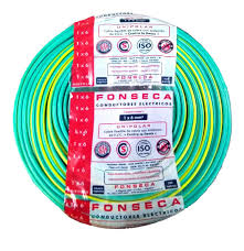 CABLE CU/PVC FLEX  1X   1MM2 VERDE/AMARILLO