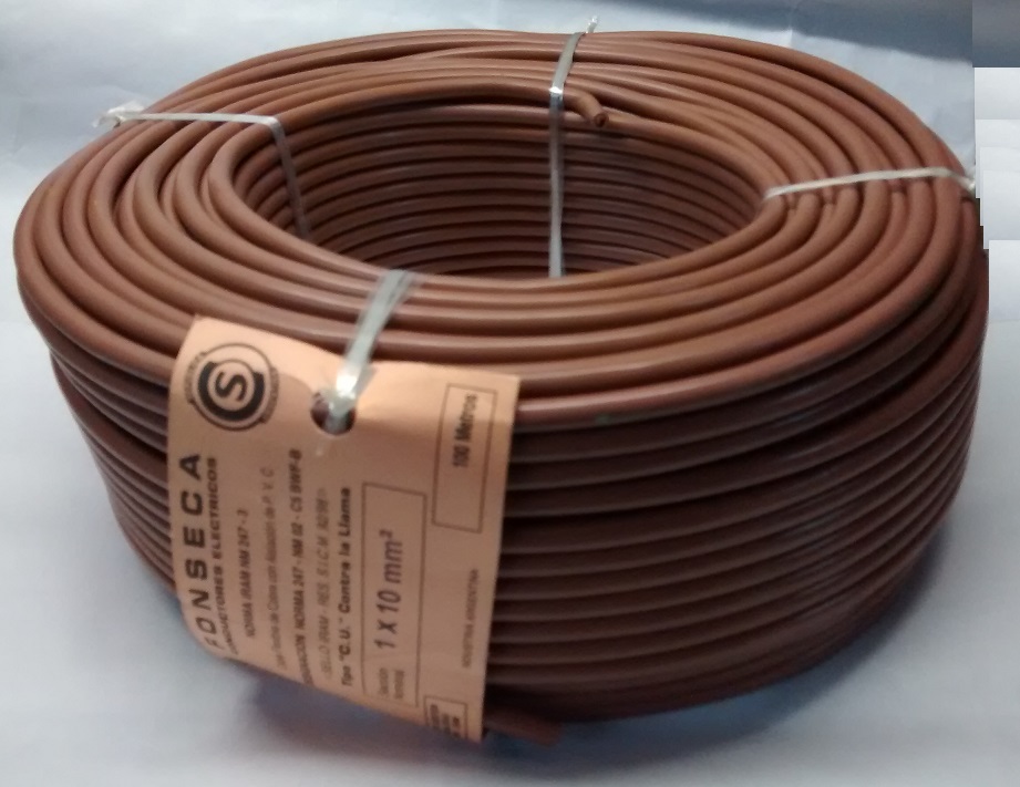 CABLE CU/PVC FLEX  1X 25MM2 MARRON