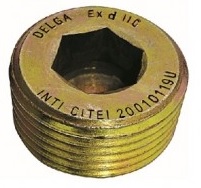 TAPON HEXAG FE ZINC 1/2" GAS