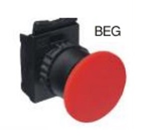 CSW-BCT1 ROJO PULSADOR HONGO C/RETENCION IP66 (SIN BASE NI MICRO)  12882215