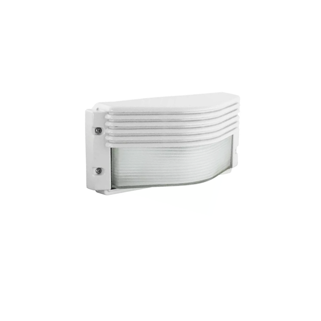 TORTUGA 1X 75W E27 VIDRIO. ESMER C/VISERA BLANCO GIARDINO