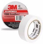 CINTA AISL PVC TEMFLEX 165 19MM X 18M BLANCO (EX 1550 - 45821)