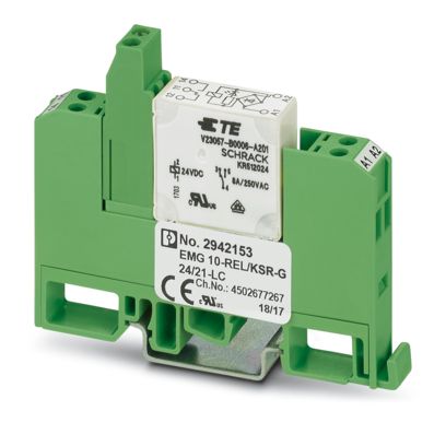 EMG-10-REL/KSR-G 24/21-LC MOD C/MINI RELE DE CONMUT.