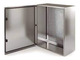 GABINETE AC INOX 450X450X225mm AISI304 BAND GALV