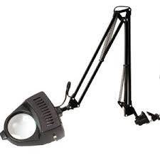 (DISCONT) LAMP P/DIBUJO FLUORESC.22W CIRC. S/TUBO C/LUPA NEGRO