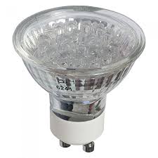 (CONSULTAR) LAMP DICRO LED 220V 1.8W RGB MULTICOLOR GU10   18 LEDS