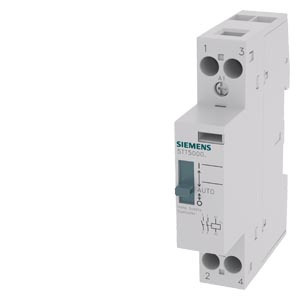 CONTACTOR MODULAR P/DIN 2NA BOB 220VCA (PERILLA I-AUTO-0) AC-3: 1.3KW AC-1:20A