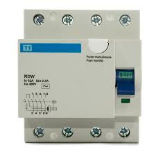 INT DIFERENCIAL 4X 25A  30MA   RDWS-AC-30-25-4-D34