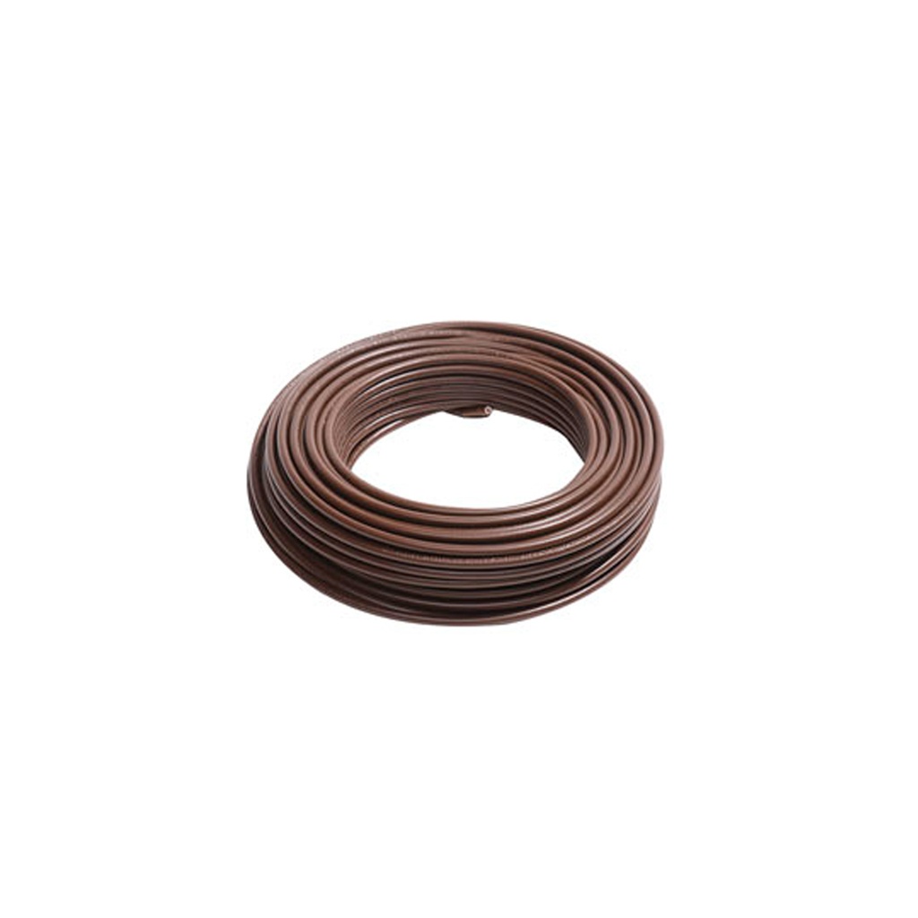 (.)CABLE CU/PVC FLEX  1X  6MM2 MARRON