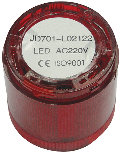 BALIZA ELEM LUMIN 18LEDS INTERMIT ROJO 24VCC