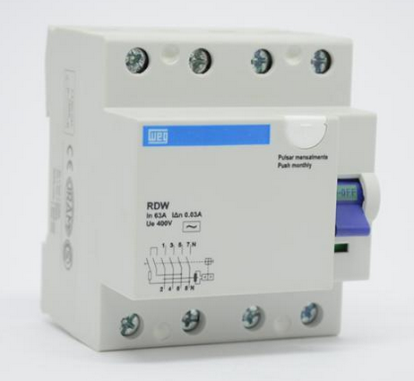 INT DIFERENCIAL 4X100A  300MA          RDW300-100-4