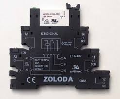 INTERFACE ELECTROM 6.2MM TORN 1 CONT INV Ent: 24VCC (+A1-A2) Sal: 250V 6A  221.019