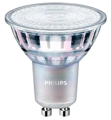 (H.A.S.D.) LAMP DICRO LED 4.9W (=50W) GU10 36º 2700K LUZ CALIDA 395LM 25000HS DIMERIZABLE MAS LEDSPOT VLE D (EX 929000212602)