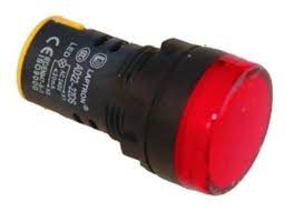 AD22-22DS  220V   ROJO OJO DE BUEY MULTILED D22mm