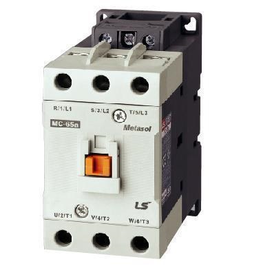 CONTACTOR MC65A 220VCA 50/60HZ 65A  (AC1-100A) AUX  2 NA + 2 NC