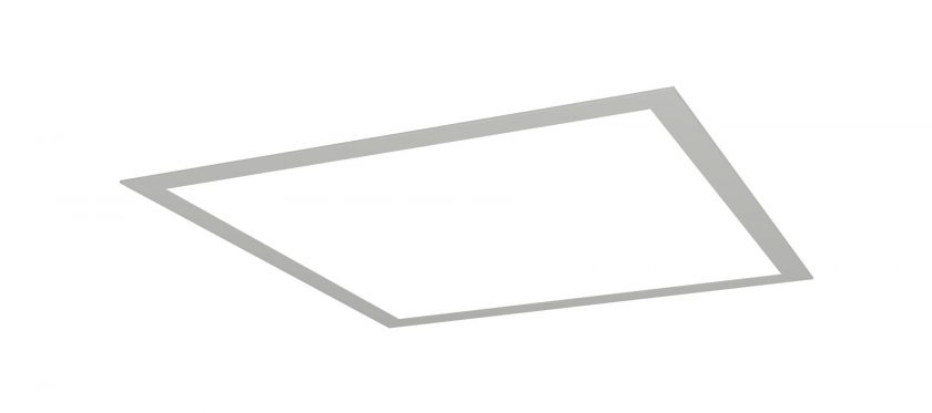 (DISCONT) PANEL DE LEDS 40W 4000K 120º   603X 603X 11MM LUZ DIA   (EX PANEL LED 45/840) INCLUYE GANCHOS PARA EMBUTIR