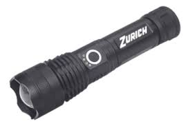 LINTERNA TACTICA 15W 1000 LUMENS RECARGABLE. - FUNCIONA C/ BATERIA DE LITIO 6800mAh(26650) (NO INCL.) . - INCLUYE CABLE USB Y ADAP. P/ USAR C/ PILAS AAAx3