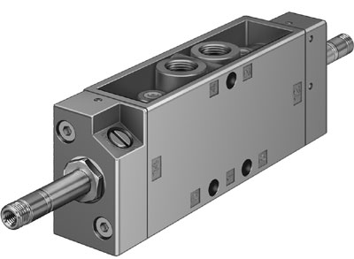 VALVULA JMFH-5-1/8 / 5/2 BIESTABLE / CAUDAL NOM 600L/MIN / CONEX NEU G1/8 / NUCLEO P/BOBINA MAGN F