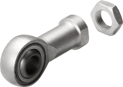 CABEZA DE ROTULA SGS-M36X2 / MATERIAL ACERO CINCADO Y ACERO PTFE