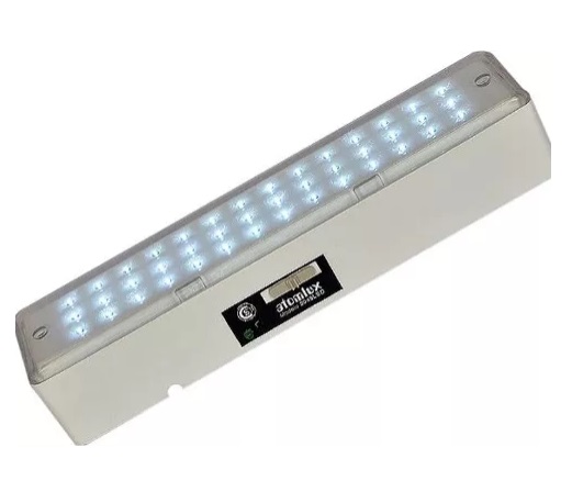 LUZ EMERGENCIA AUTONOMA 42 LEDS 15/9HS BATERIA LITIO-ION 3.7V 2.5AH