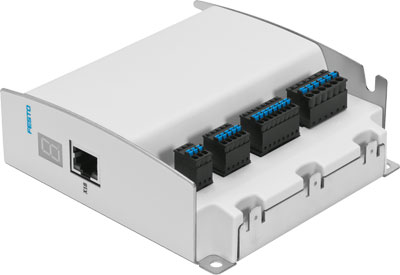 CONTROLADOR DE MOTOR CMMO-ST-C5-1-LKP / ALIM. 24VDC / PROT. COMUN. FHPP / I-PORT / IO-Link / MODBUS TCP / 3 SAL DIG. 24VDC / ENT/SAL PNP