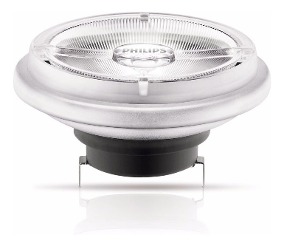 (CONSULTAR) MASTER LEDSPOTLV D 10-50W 827 AR111 LUZ CALIDA 24º 2700K 40000HS 12VAC 10W DIMERIZABLE G53 610Lm