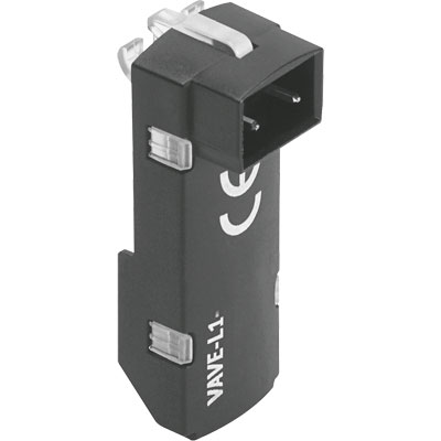 PLACA BASE VAVE-L1-1VH2-LP / ELECTRICA / IP40 / TENSION 12 - 24 V