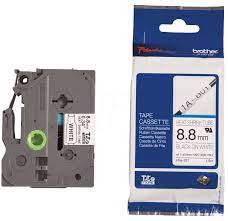 CINTA TERMOCONTRAIBLE NEGRO SOBRE BLANCO 8.8MM (DIAM 2.6-5.1MM / 125ºC) LARGO 1.50MTS (O modelo nuevo HSE221E)